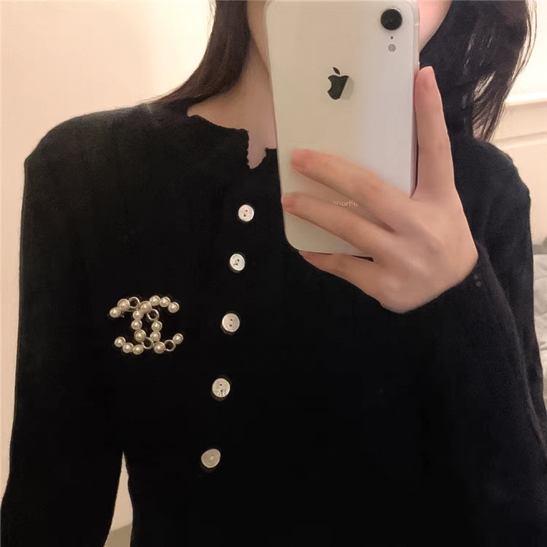 Chanel Pearl Brooch