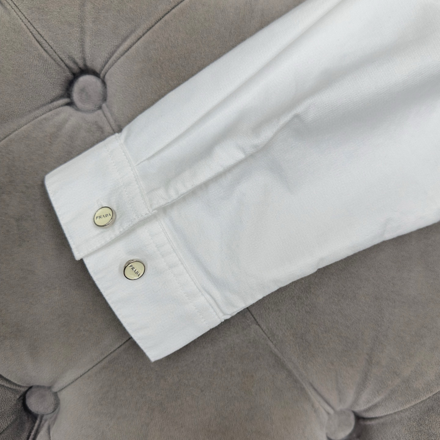 Prada Alphabet White Shirt