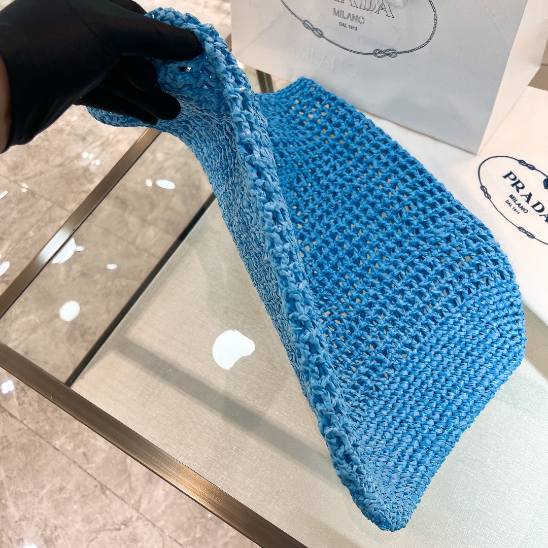 PRADA Crochet Tote Bag 1BG424