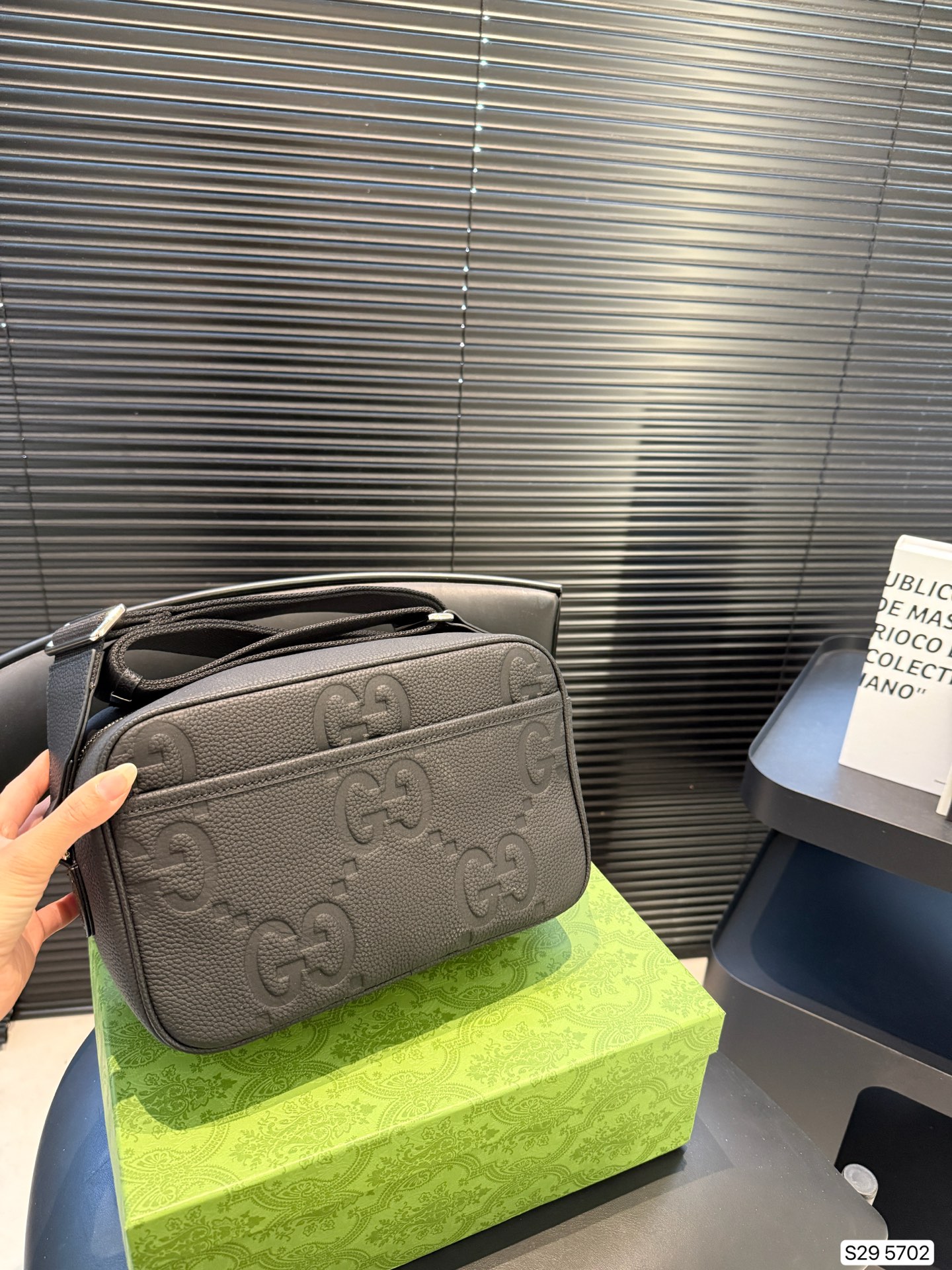 Gucci mini Jumbo GG messenger bag