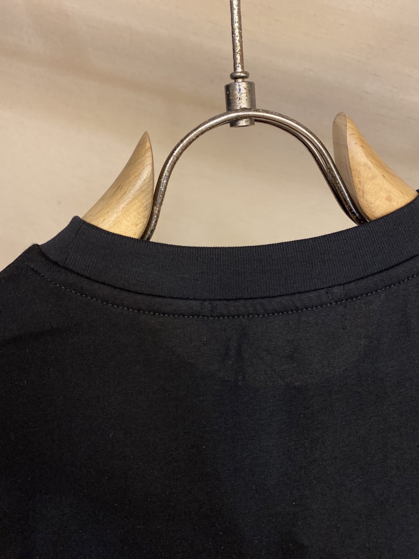 Printed Balmain Universe logo and stars T-shirt