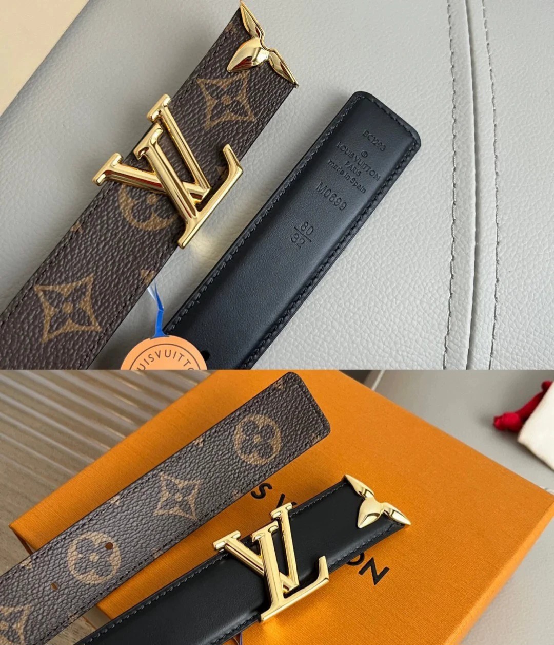 Louis Vuitton Women’s Reversible Belt