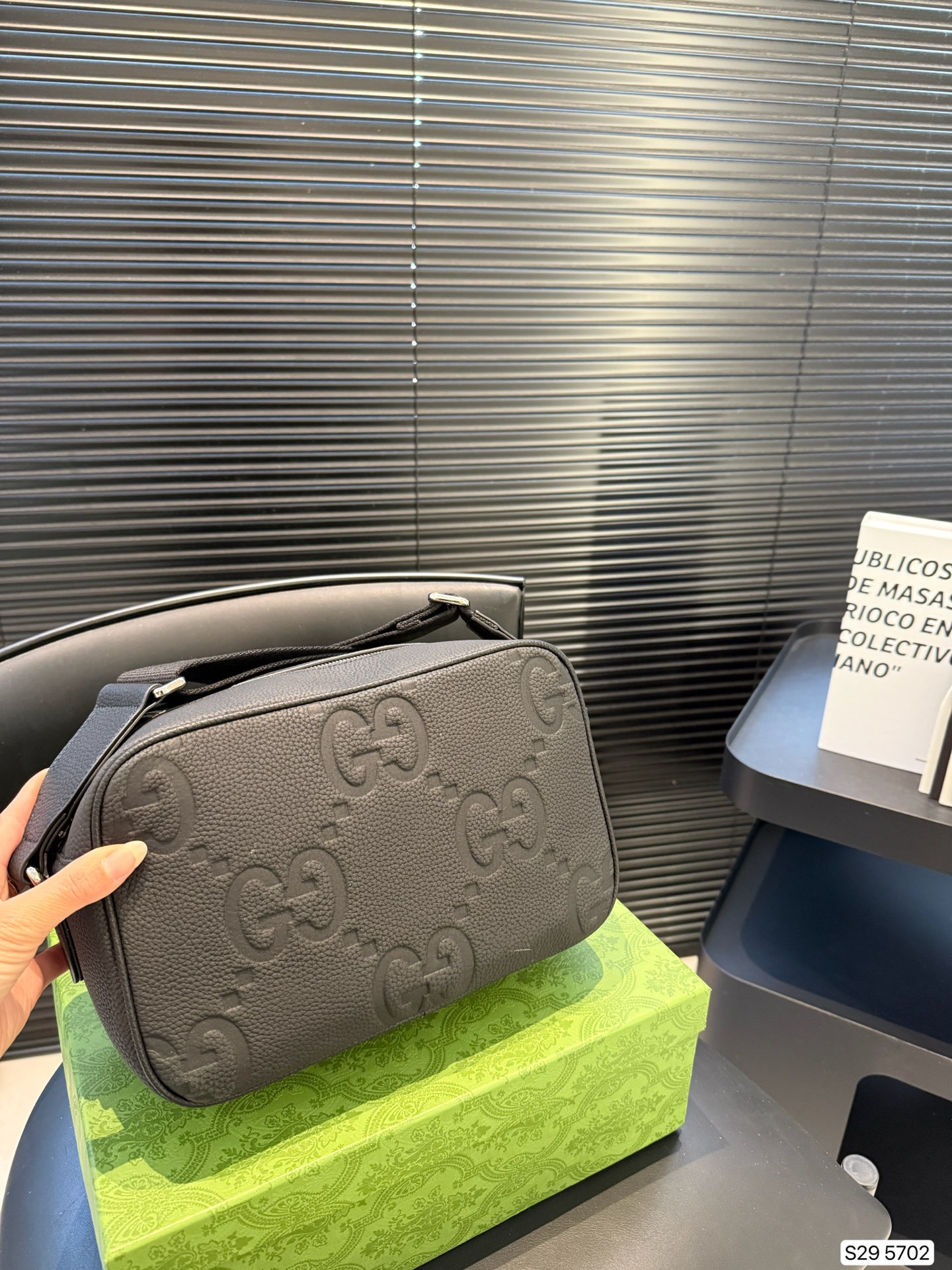 Gucci mini Jumbo GG messenger bag