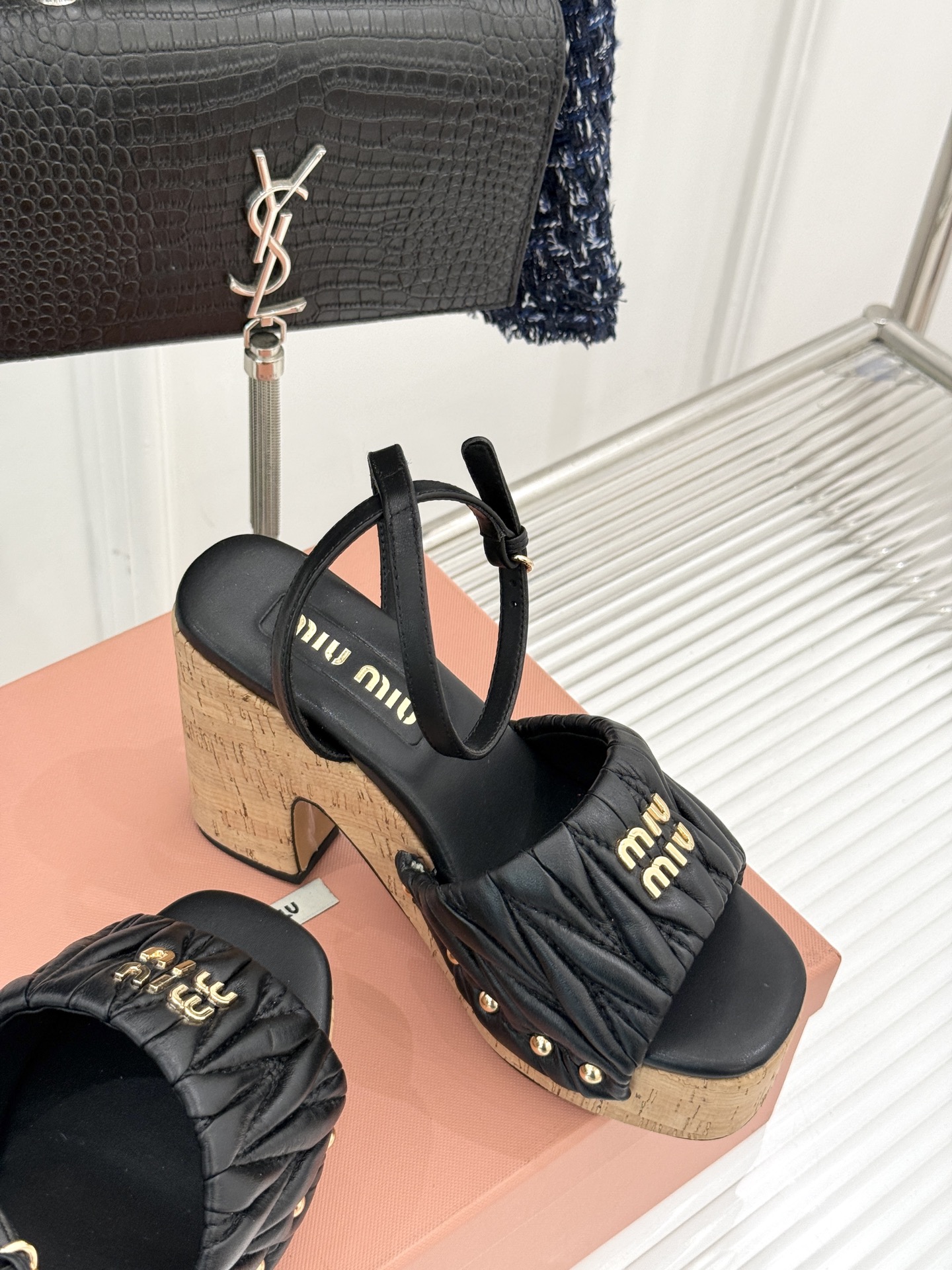 Miu Miu Spring-Summer Pleated Heels