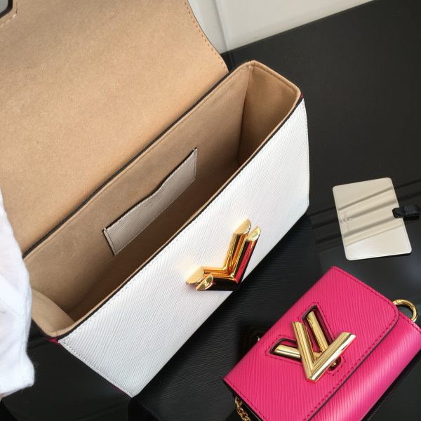 Louis Vuitton TWIST MM AND TWISTY -Red- M55683