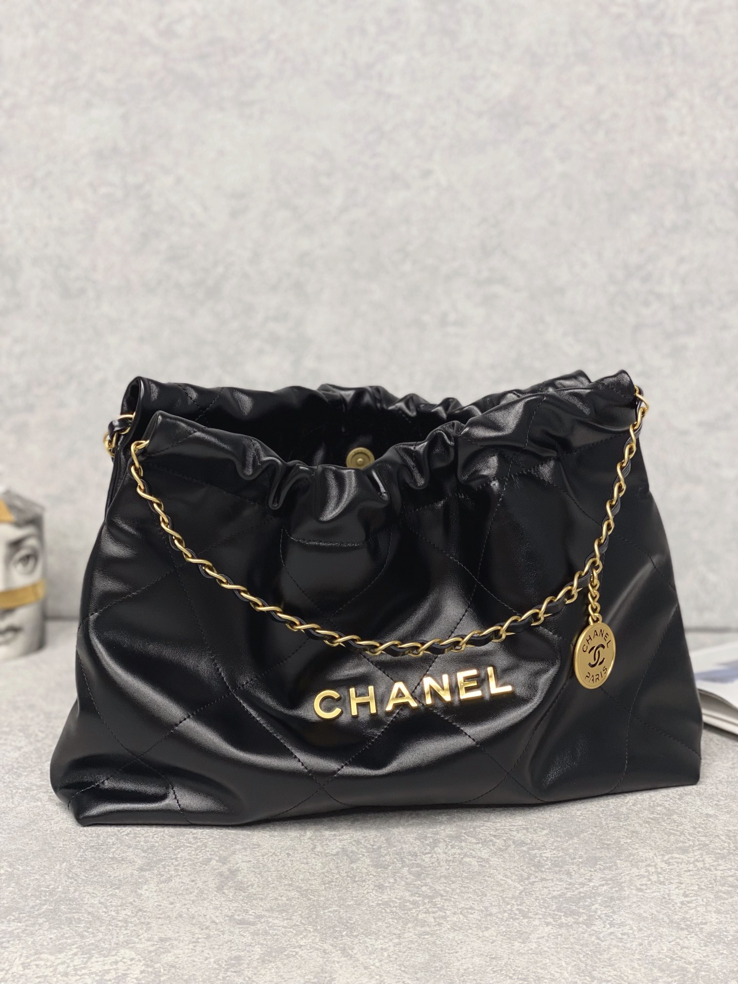 Chanel 24C horizontal version 22bag garbage bag