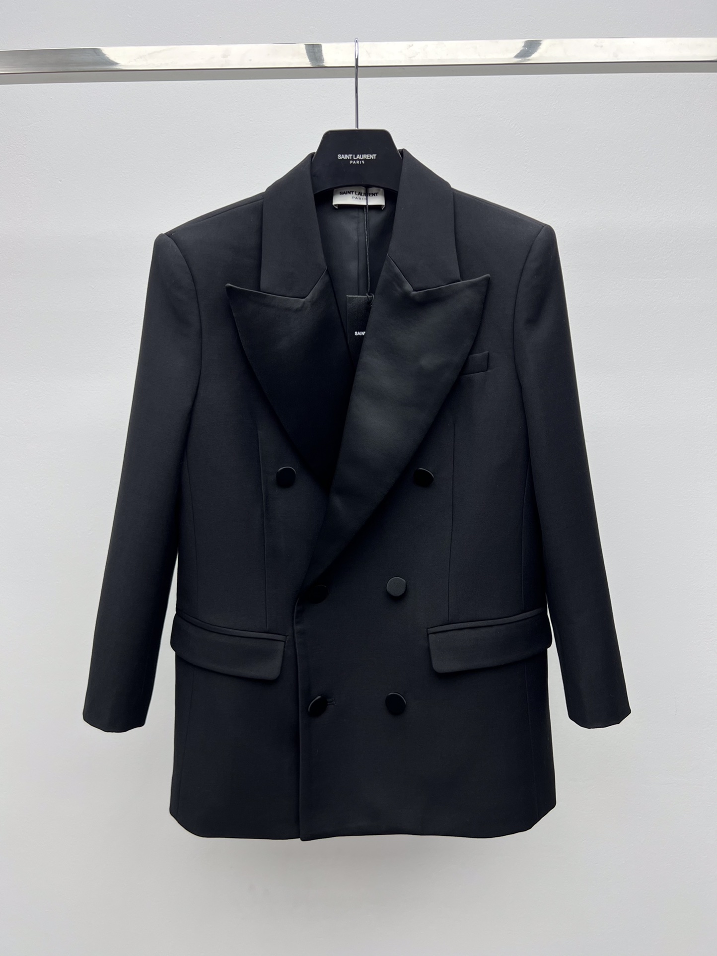 Saint Laurent-Inspired Double-Breasted Blazer