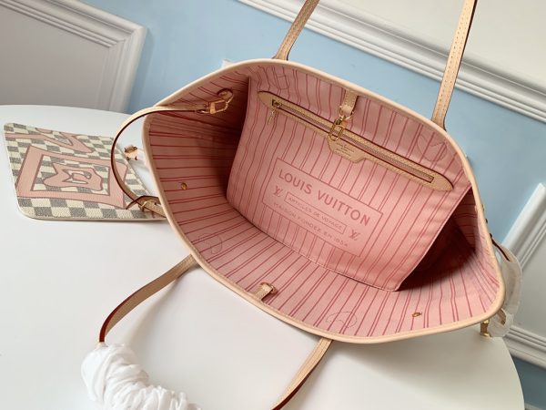 Louis Vuitton N41050 Damier Azur Tahitienne Neverfull MM