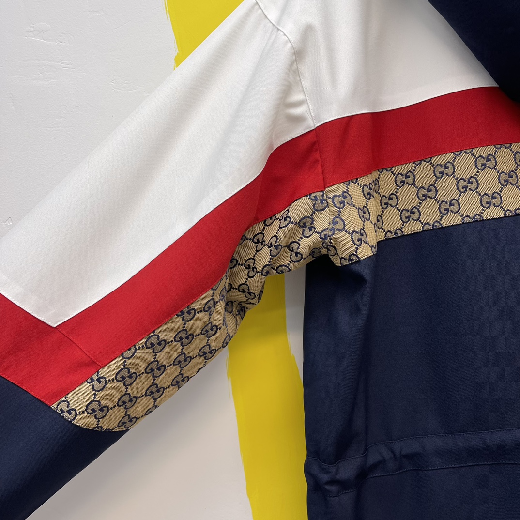 GUCCi Supercoat Long cotton-padded Jacket (padded jacket)