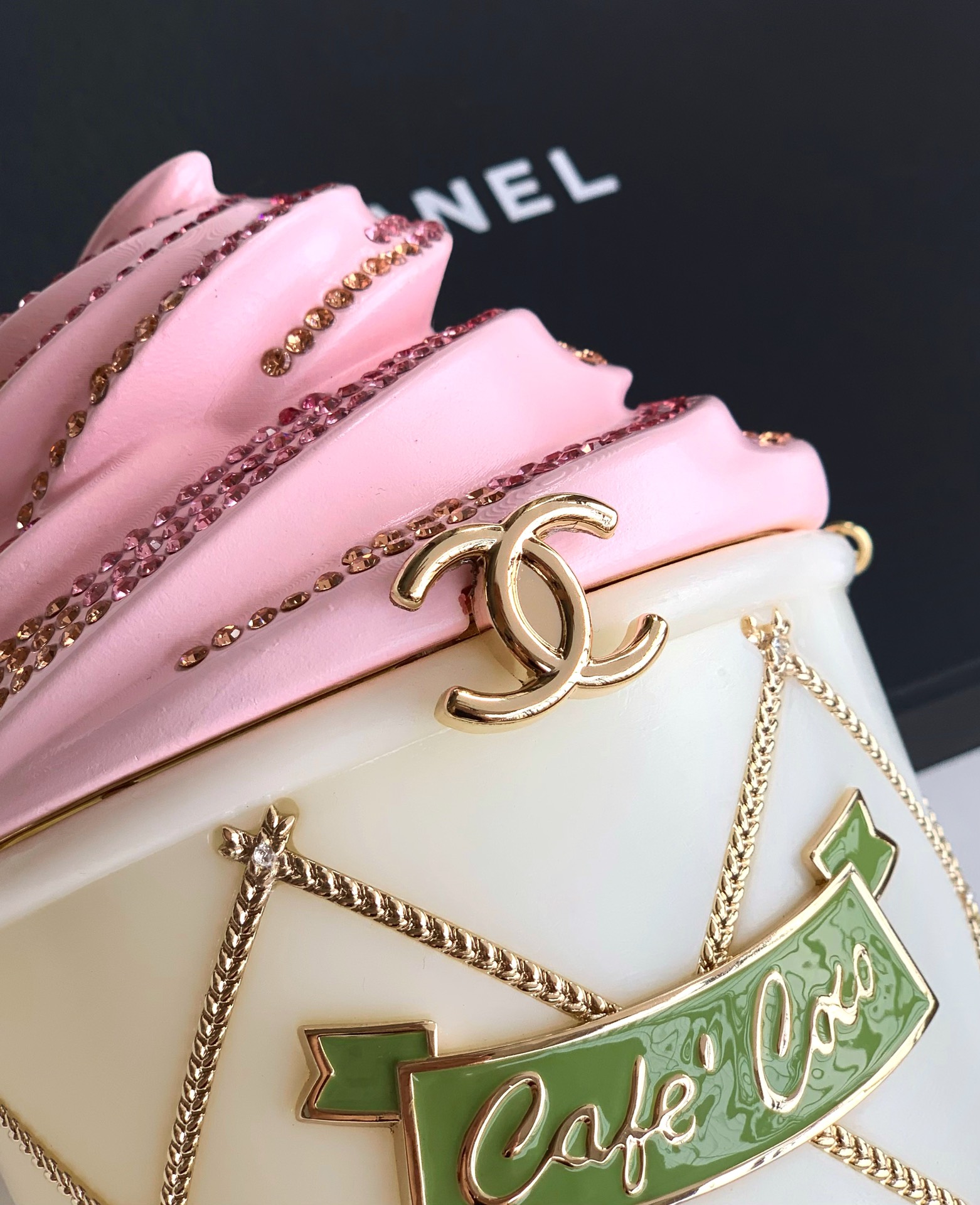 CHANEL “Gelato” Ice Cream Box Evening Bag