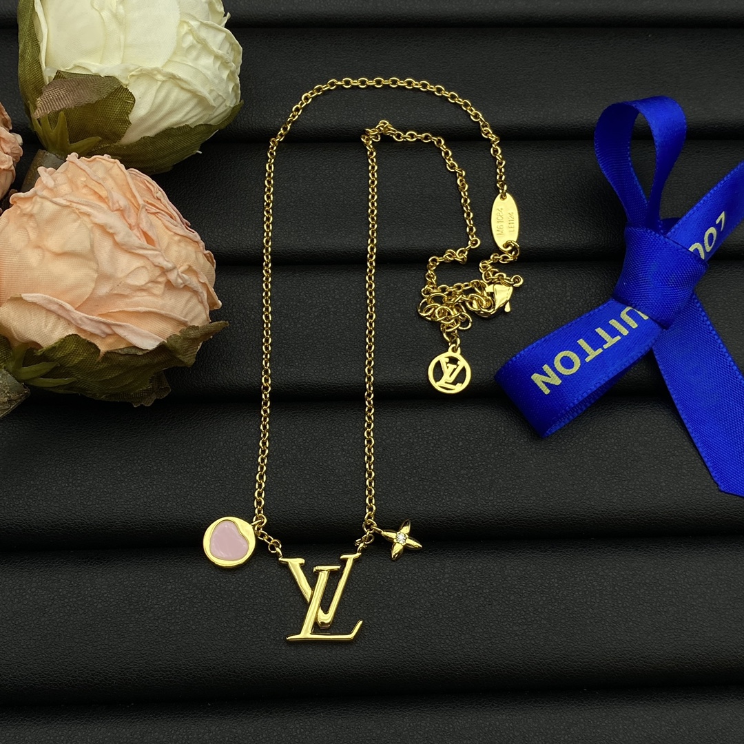 LV New Jewelry Set – Necklace & Bracelet