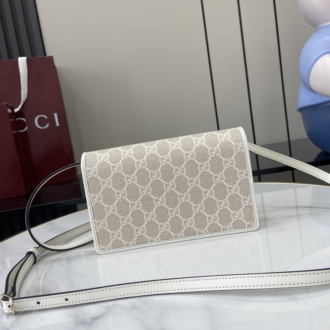 Gucci GG Emblem Shoulder Bag