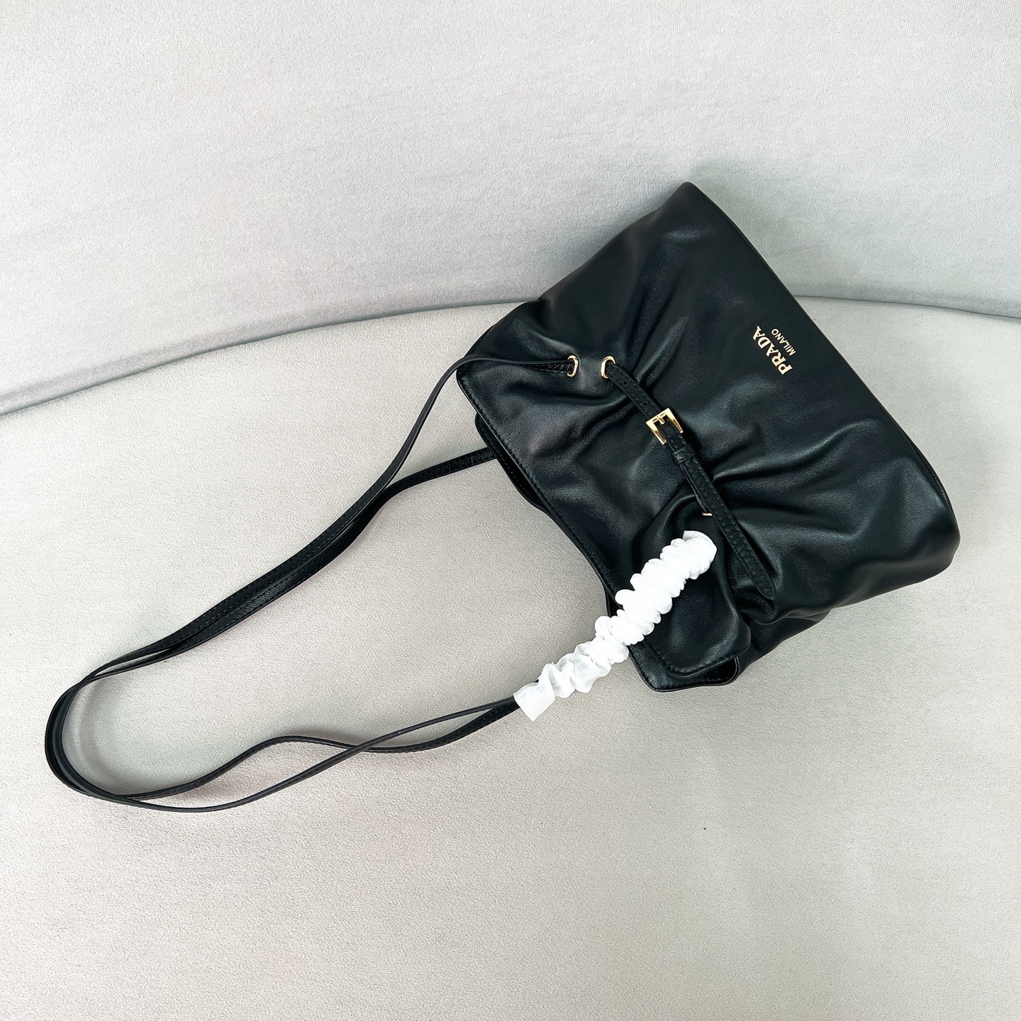 Prada Dada nappa leather bag