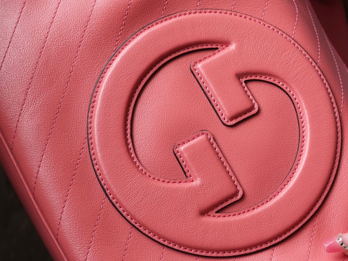 GUCCI BLONDIE SMALL TOTE BAG-Pink-751518