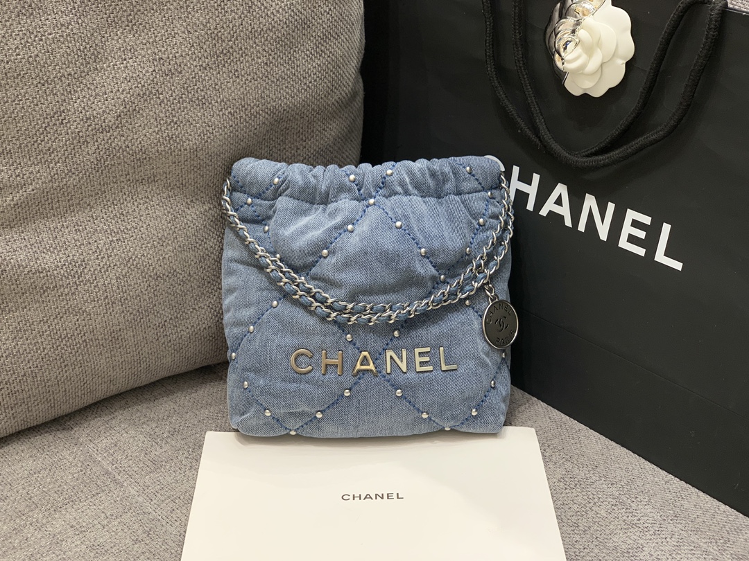 Chanel-Denim 22 Bag
