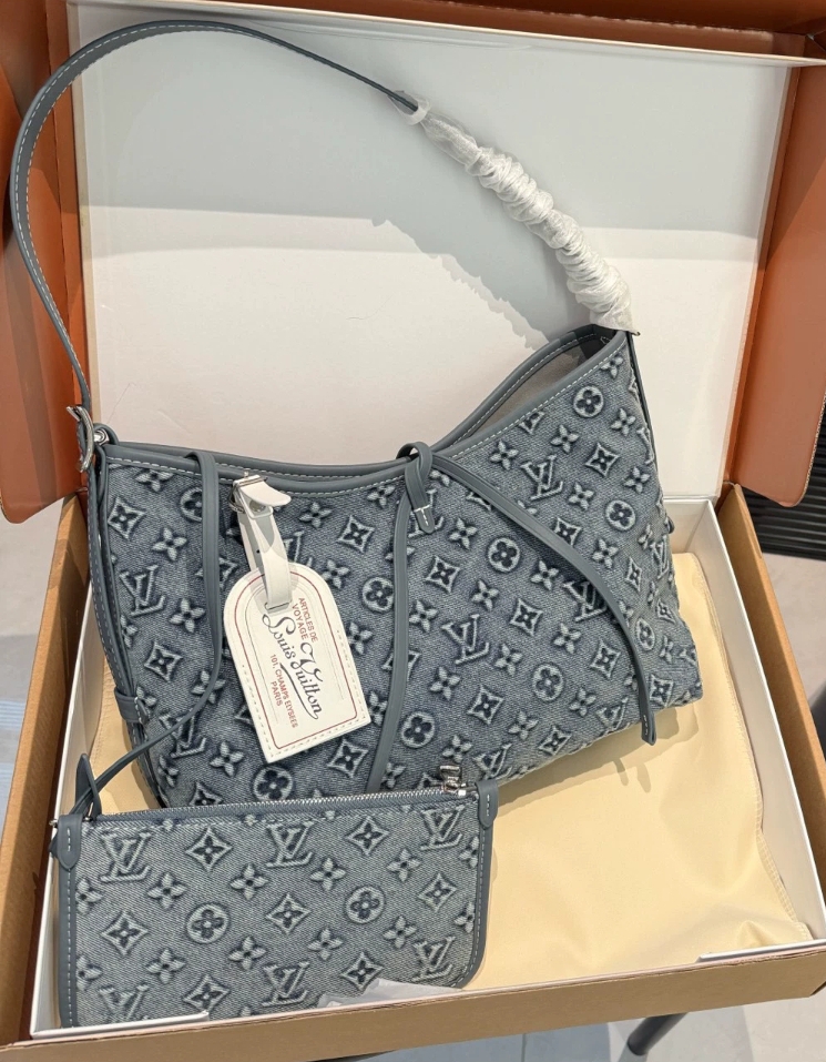 Louis Vuitton Denim CarryAll Bag – New