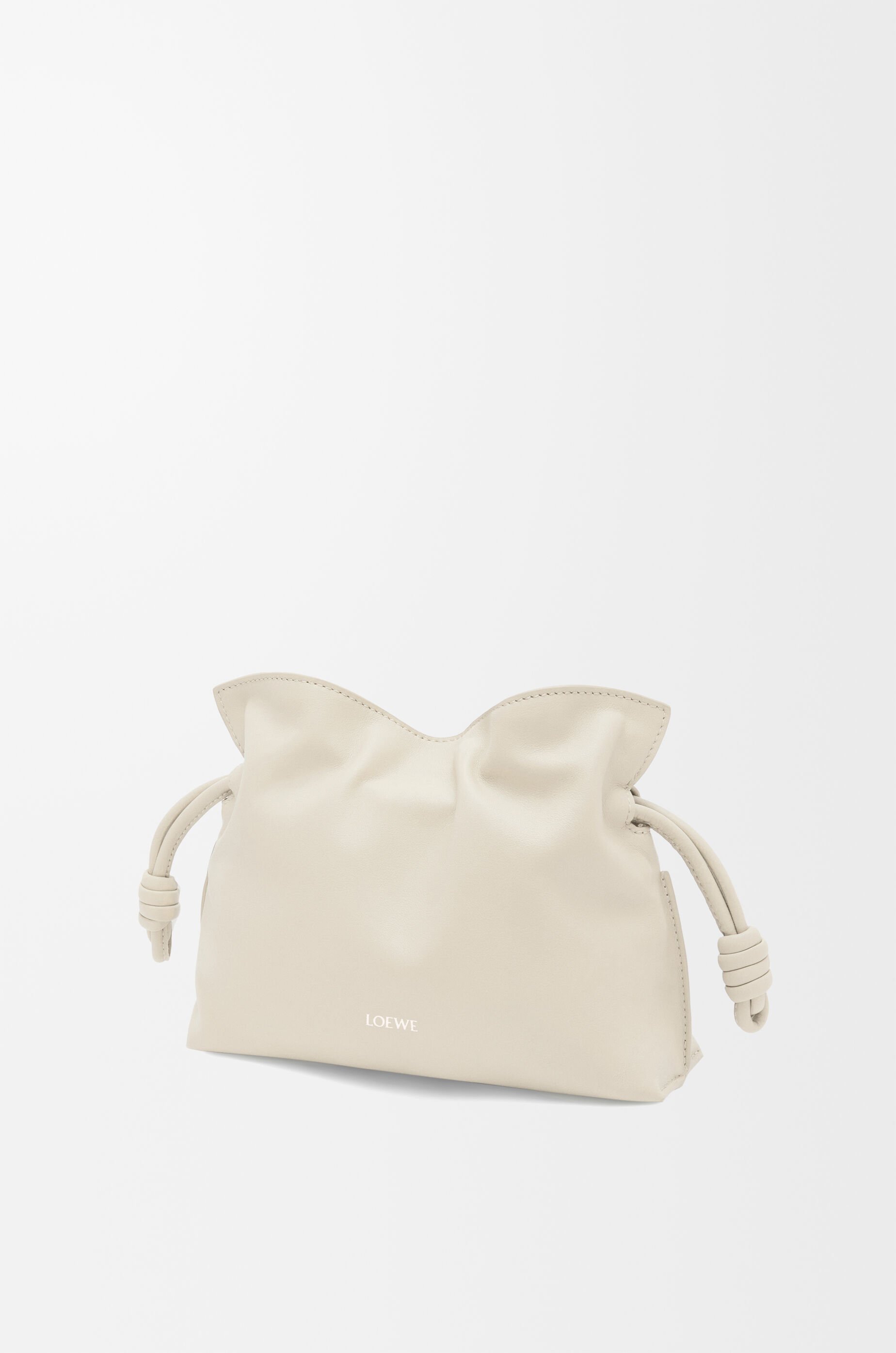 LOEWE- Flamenco Nappa Leather Clutch
