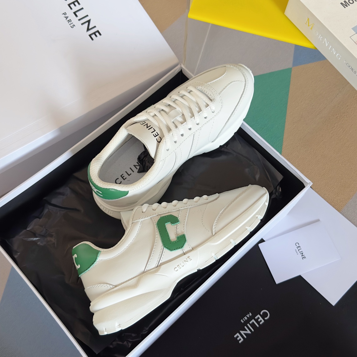 CELINE- CR-02 Runner series -green