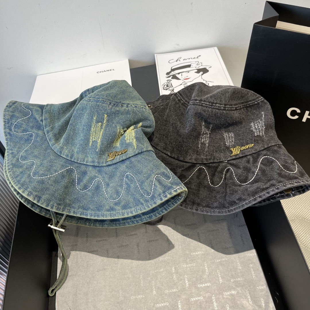 Louis Vuitton Denim Bucket Hat