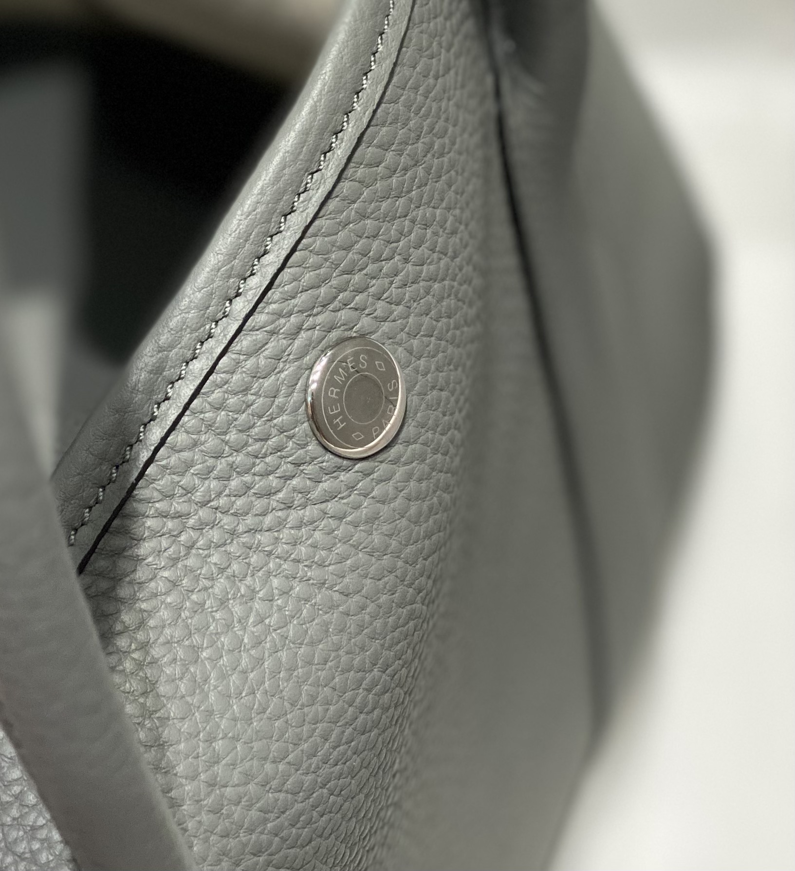 Hermès-Garden Party Cumulonimbus Grey