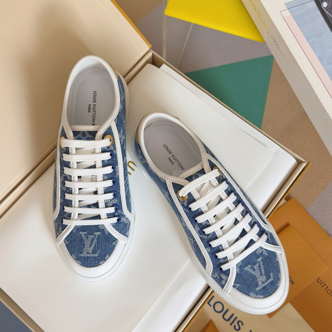Louis Vuitton Lagoon Denim Sneakers