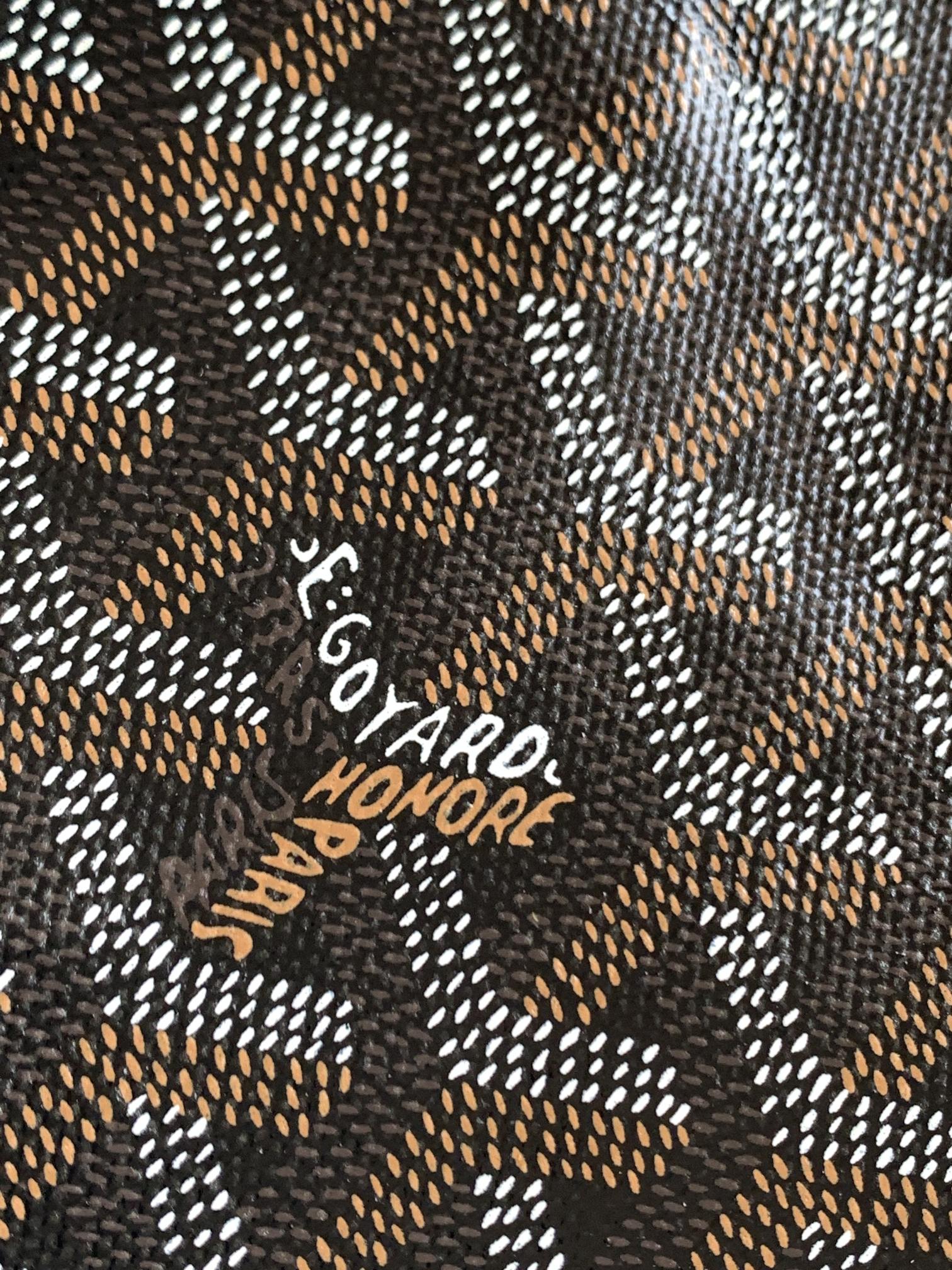 Goyard-Chien Gris Pet Carrier