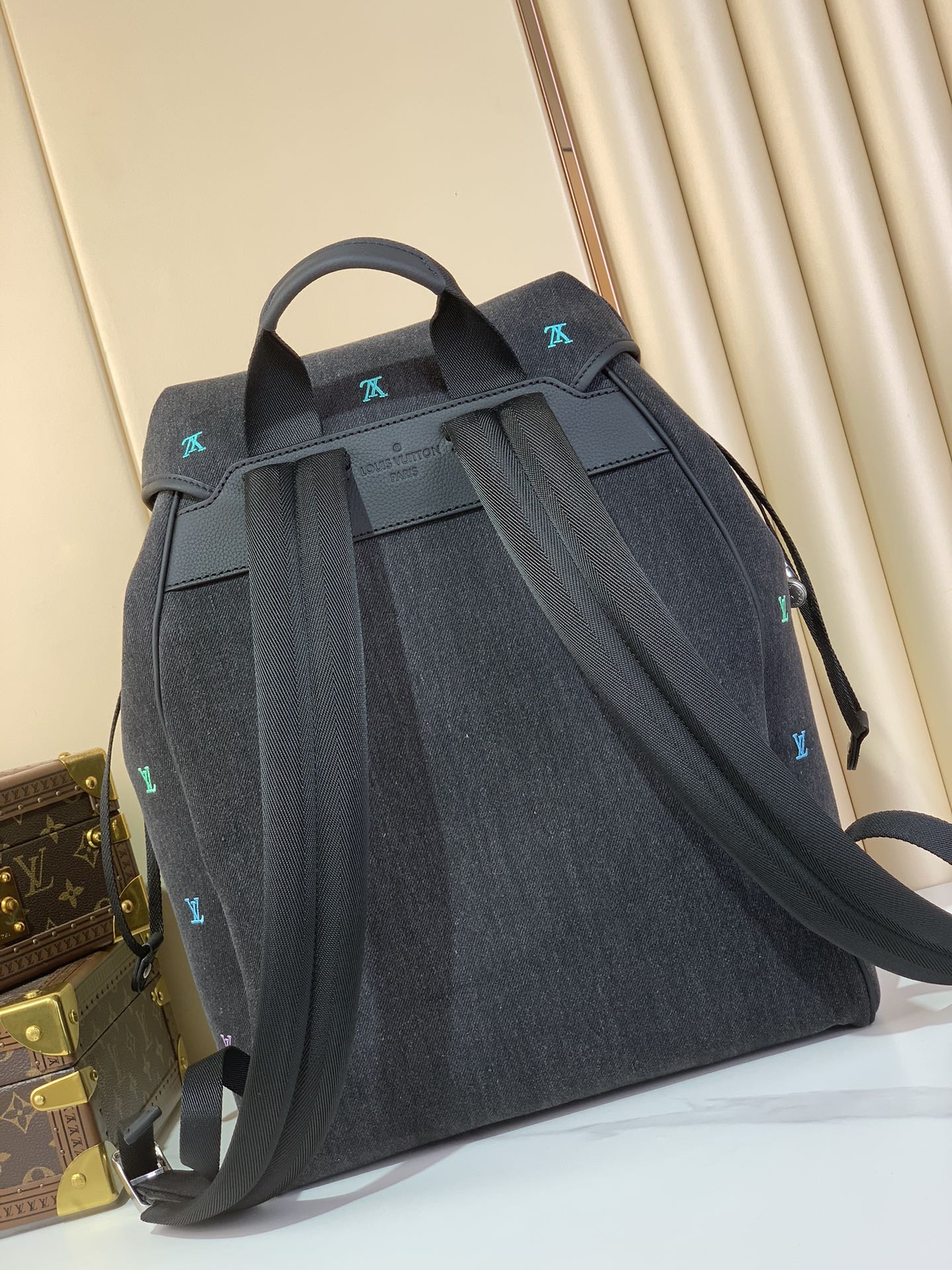LV M14135 Montsouris Backpack