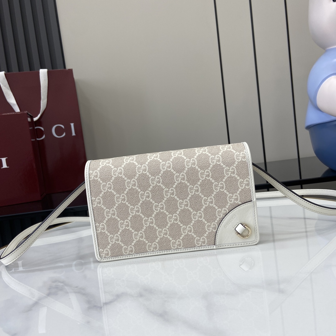 Gucci GG Emblem Shoulder Bag