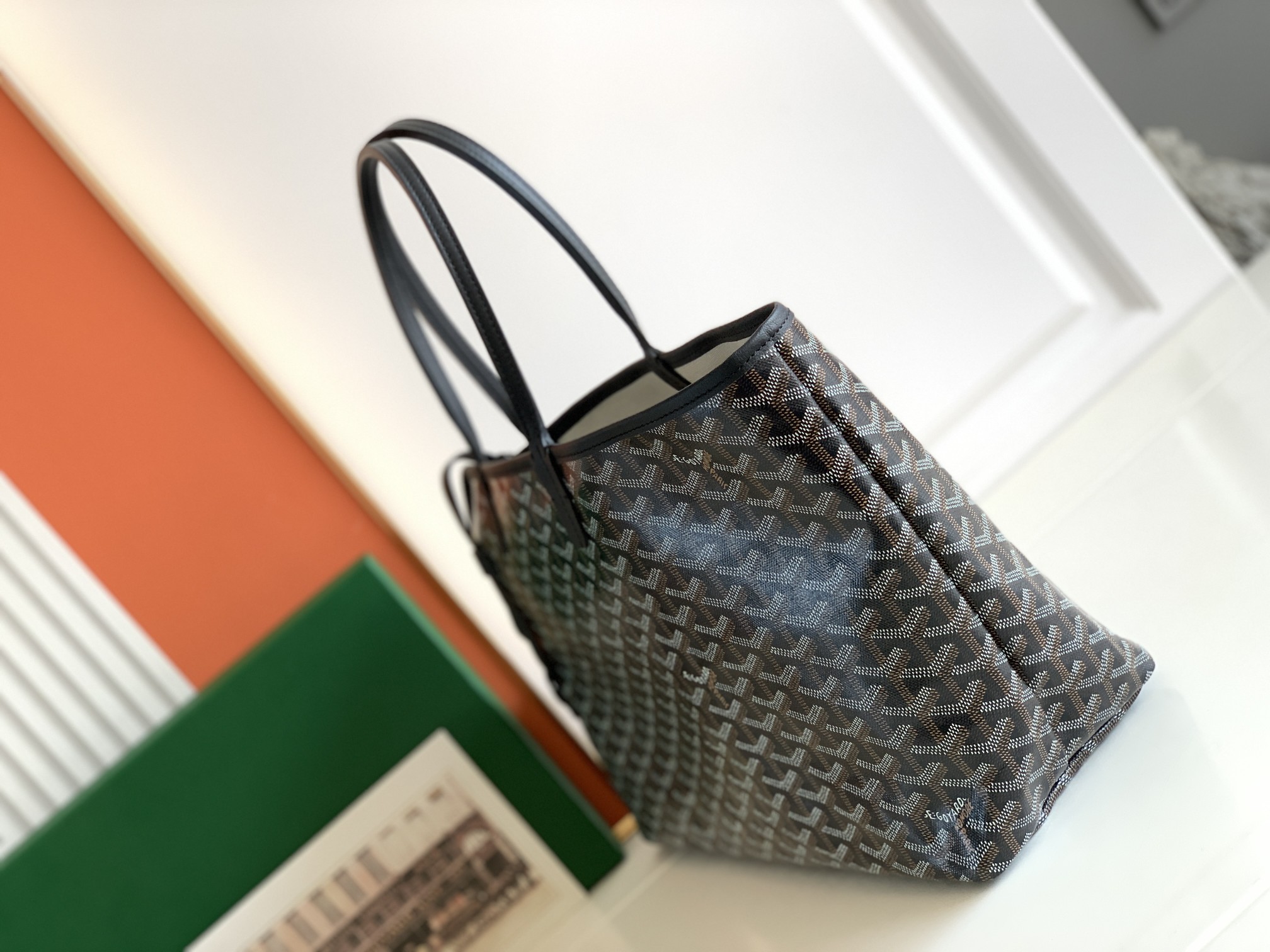 Goyard-Chien Gris Pet Carrier