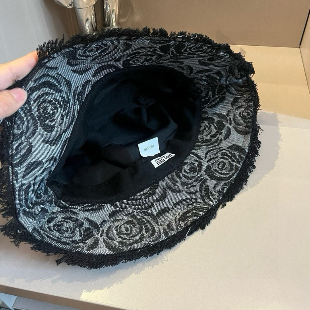 Miu Miu Denim Bucket Hat – Premium Custom Edition