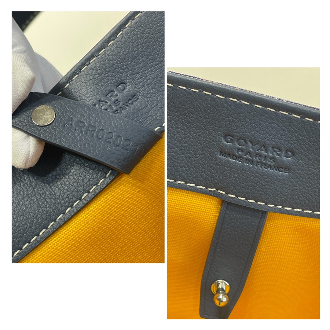 GOYARD Voltaire Men's Messenger Bag-navy