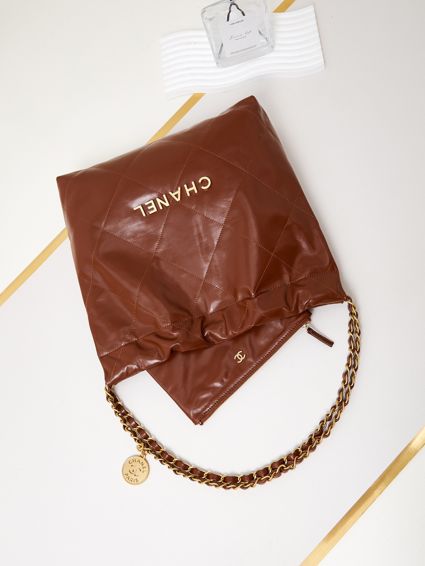 24A spring and summer hot 22 bag-Brown