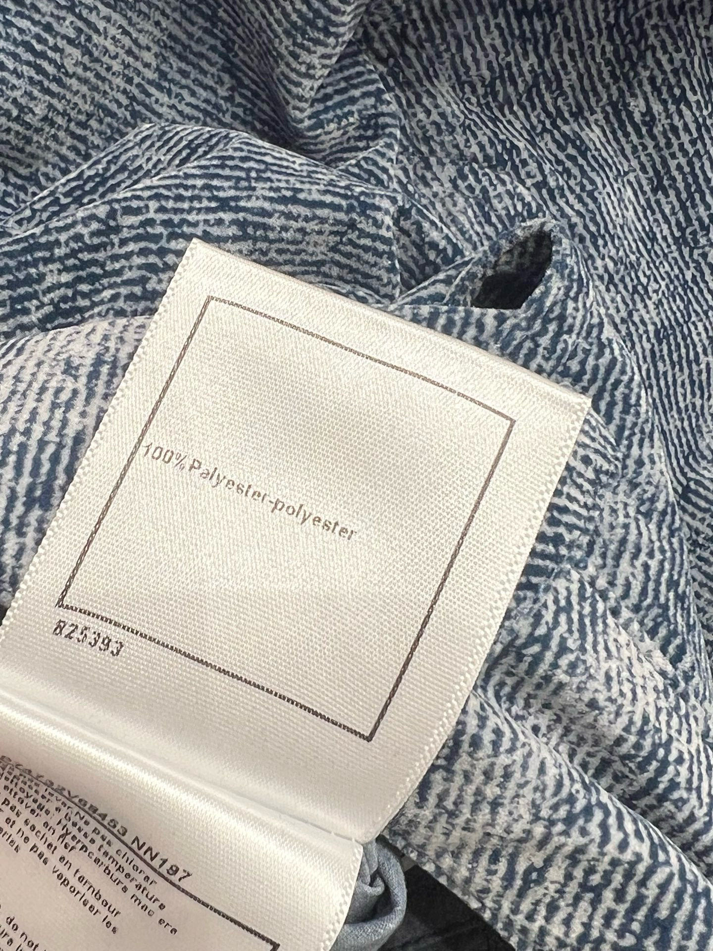 Chanel 25SS Spring/Summer collection* velvety gradient long-sleeve shirt + pants set