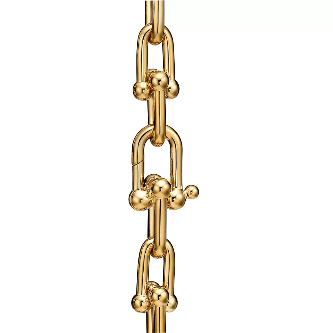 Tiffany Medium Link Bracelet in Yellow Gold