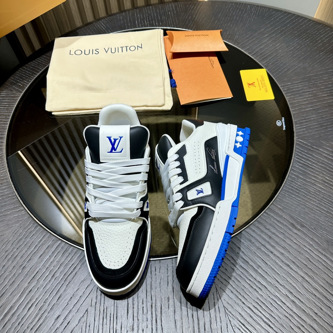 LV Trainer sneaker-Panda Colorway