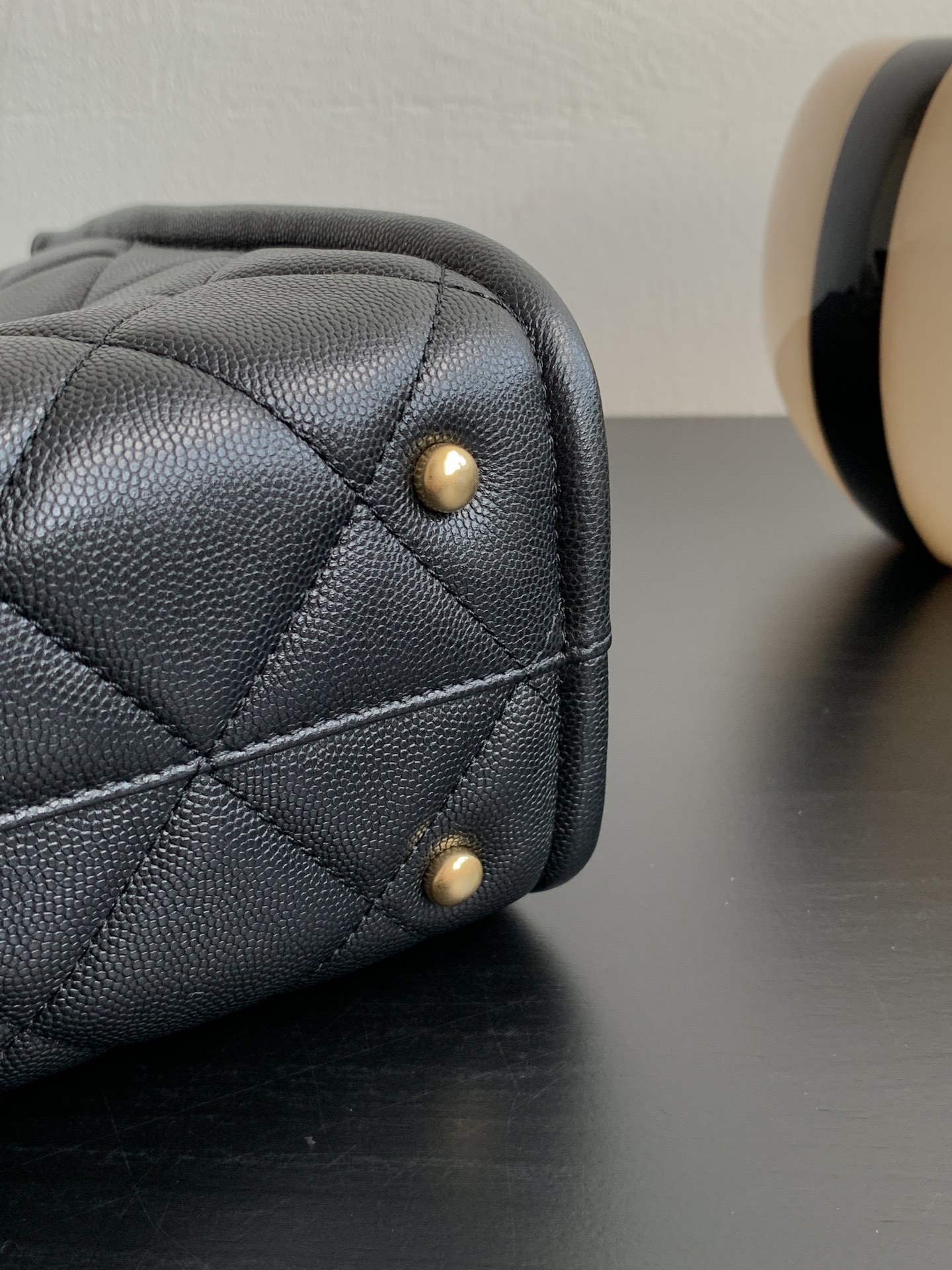 Chanel-24A Two-in-One Letter Tote Bag in Black