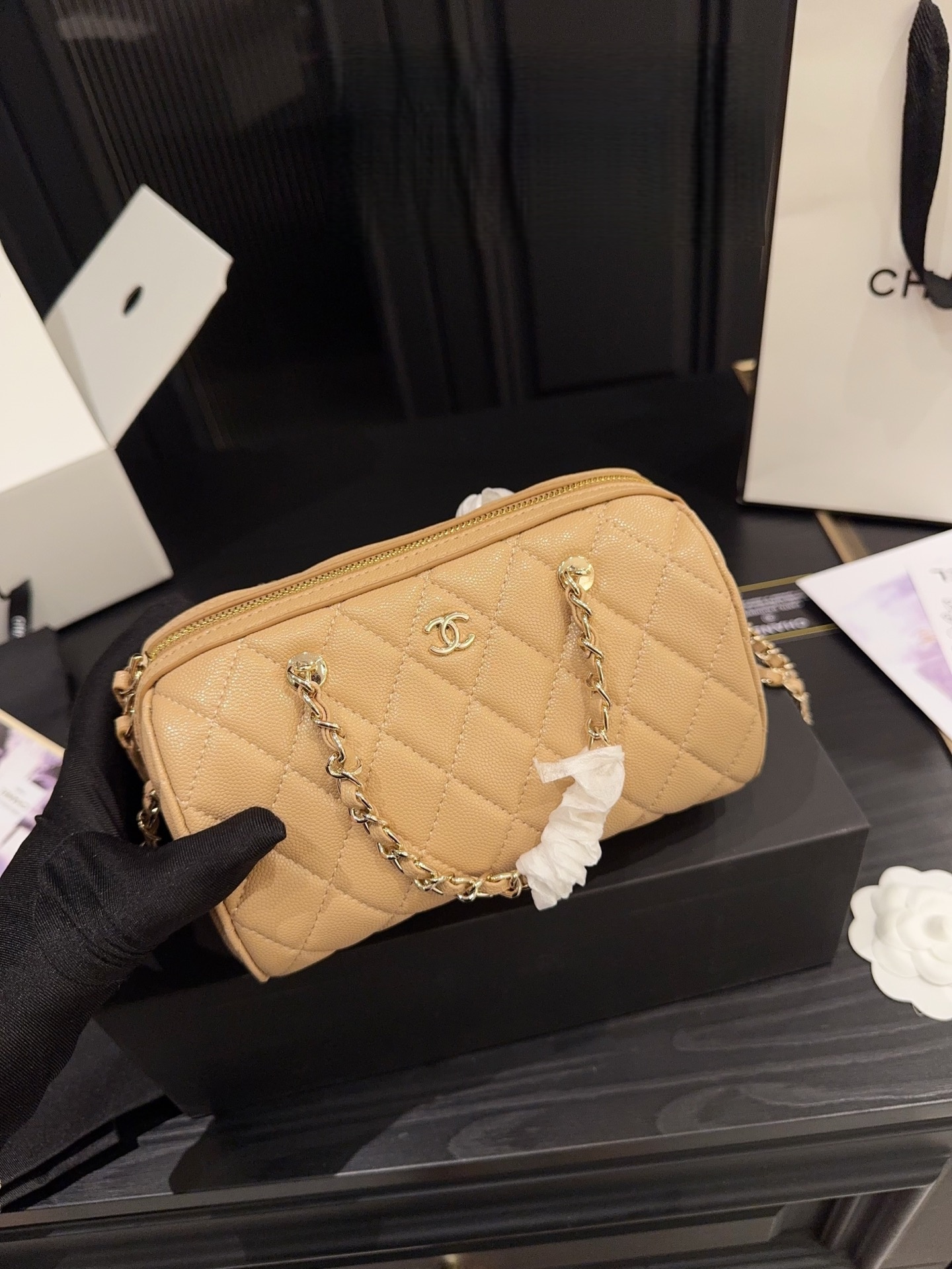 Chanel Mini Bowling Bag