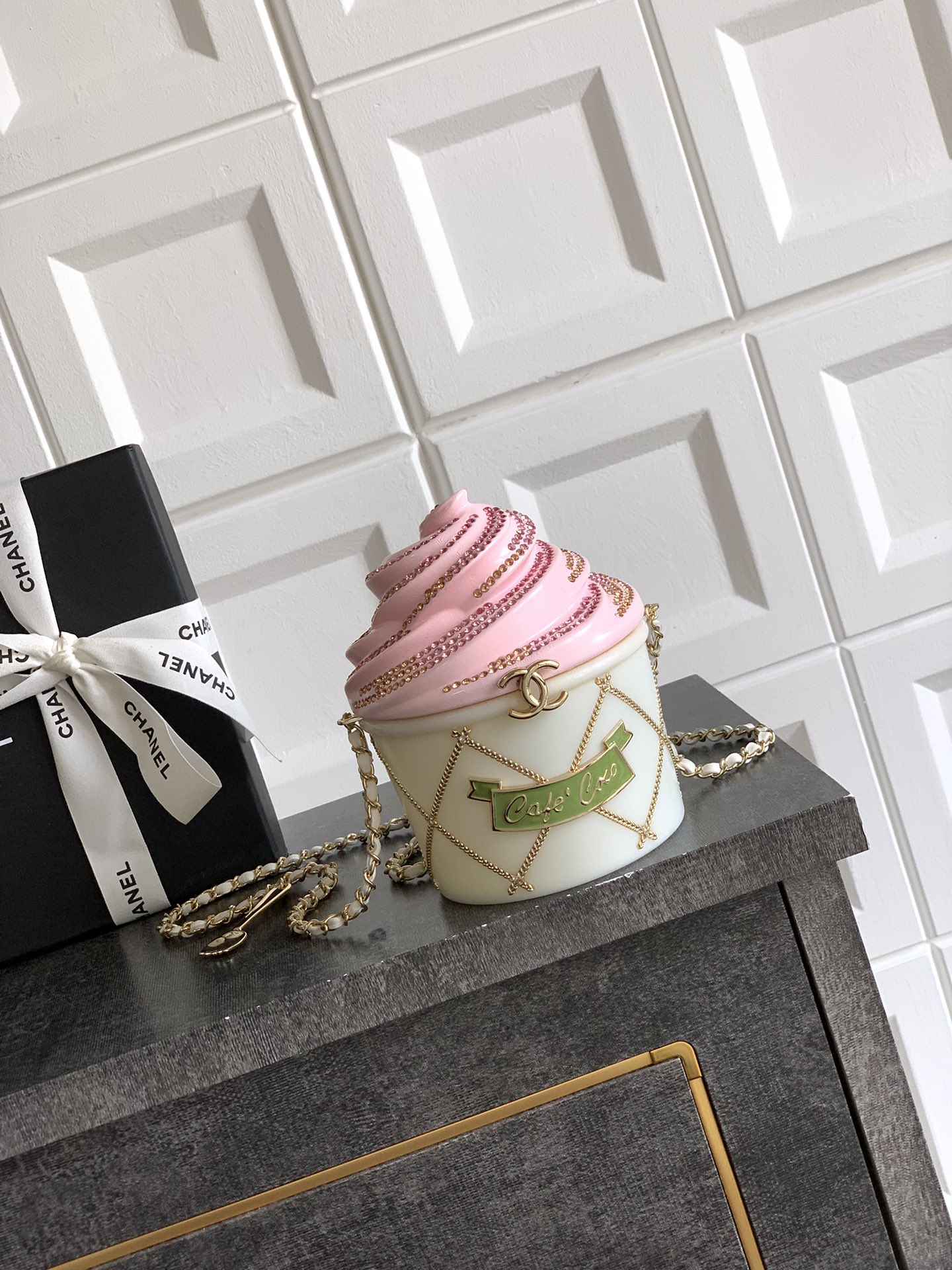 CHANEL “Gelato” Ice Cream Box Evening Bag