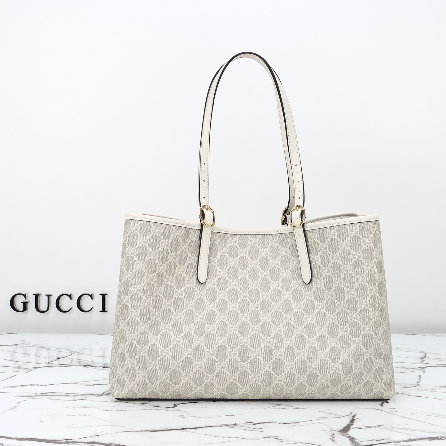 New GG Emblem series medium shoulder bag