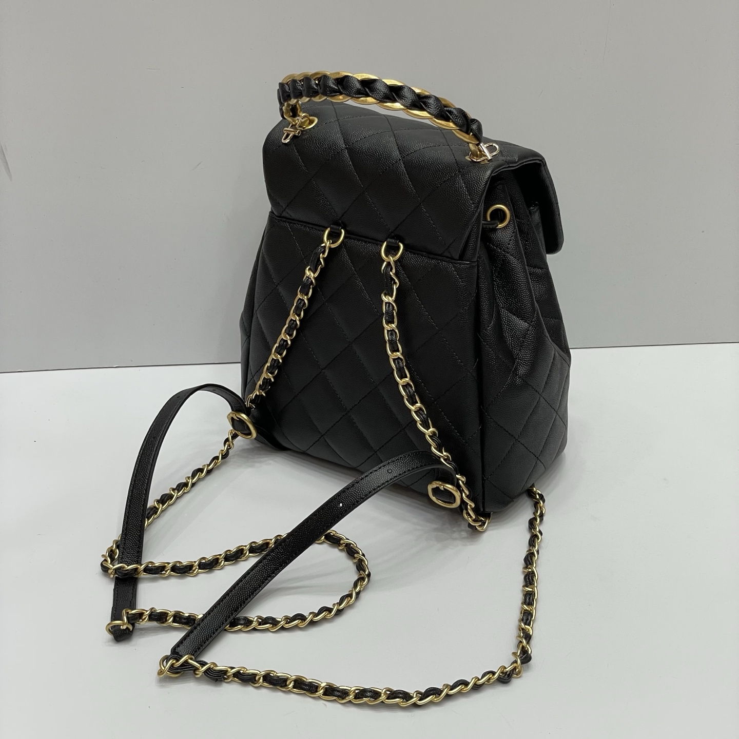 Chanel- chain backpack