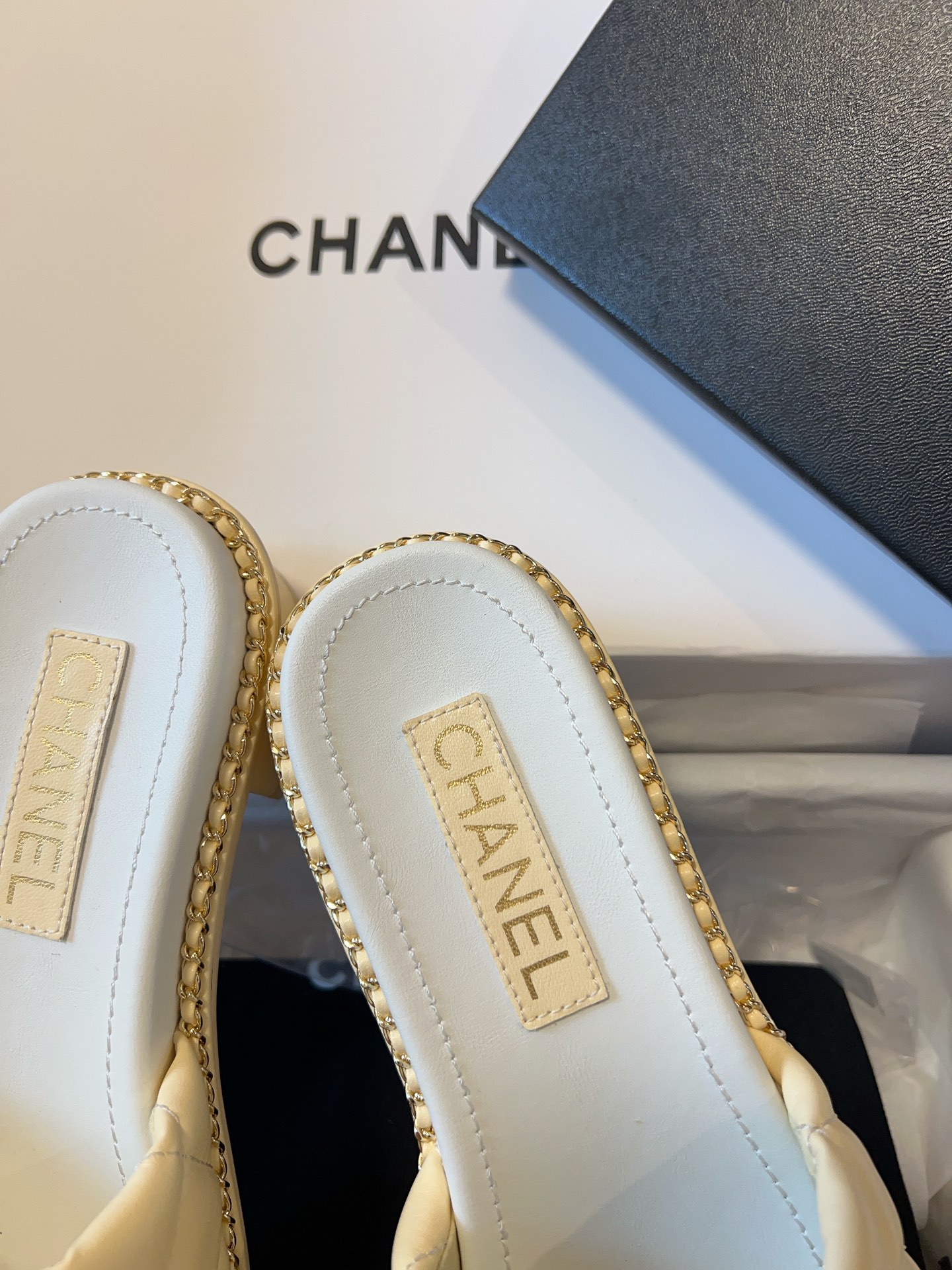 Chanel 25P Spring/Summer Lambskin Slides – New Arrival