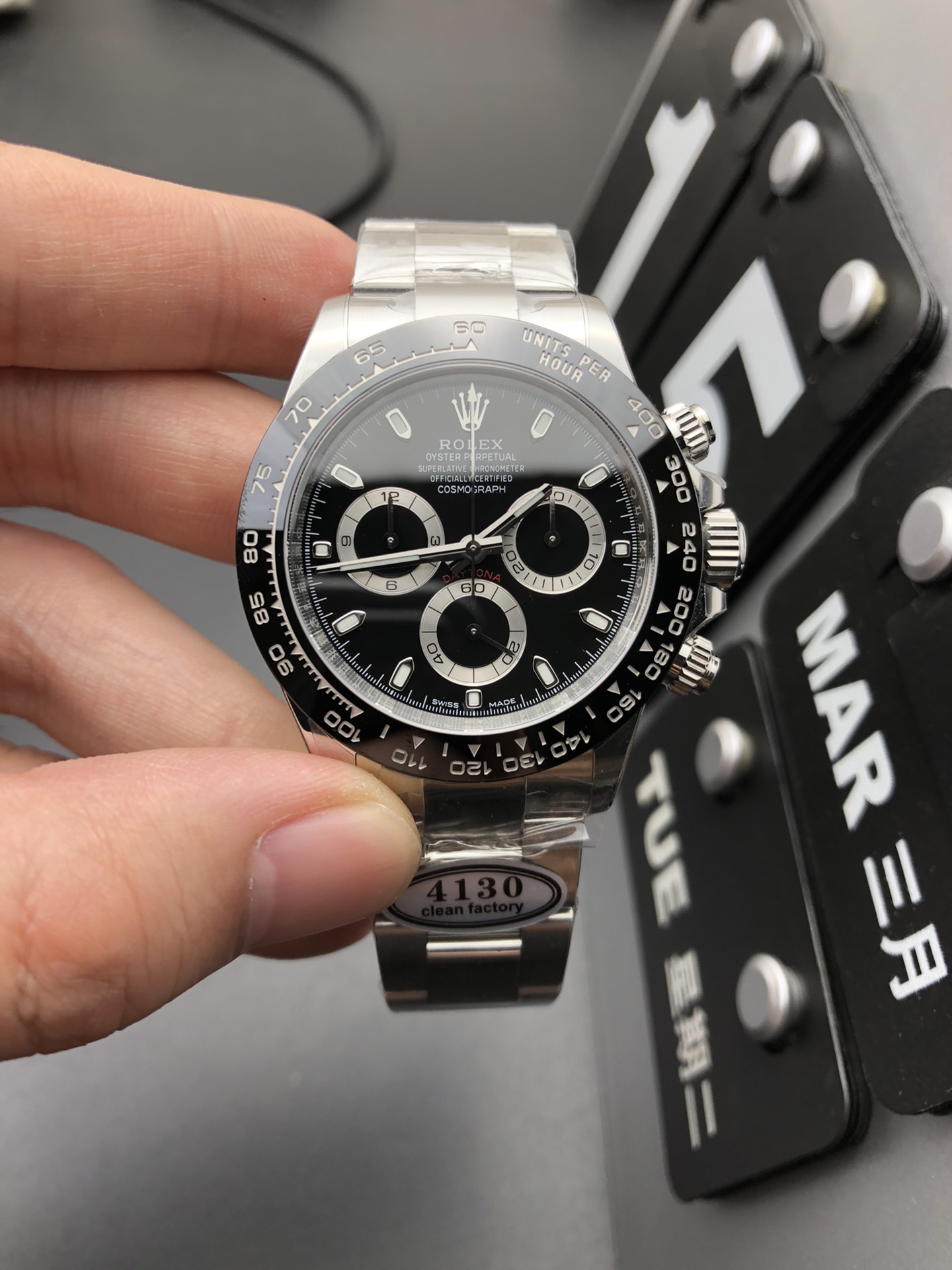 Rolex Daytona – Black Dial