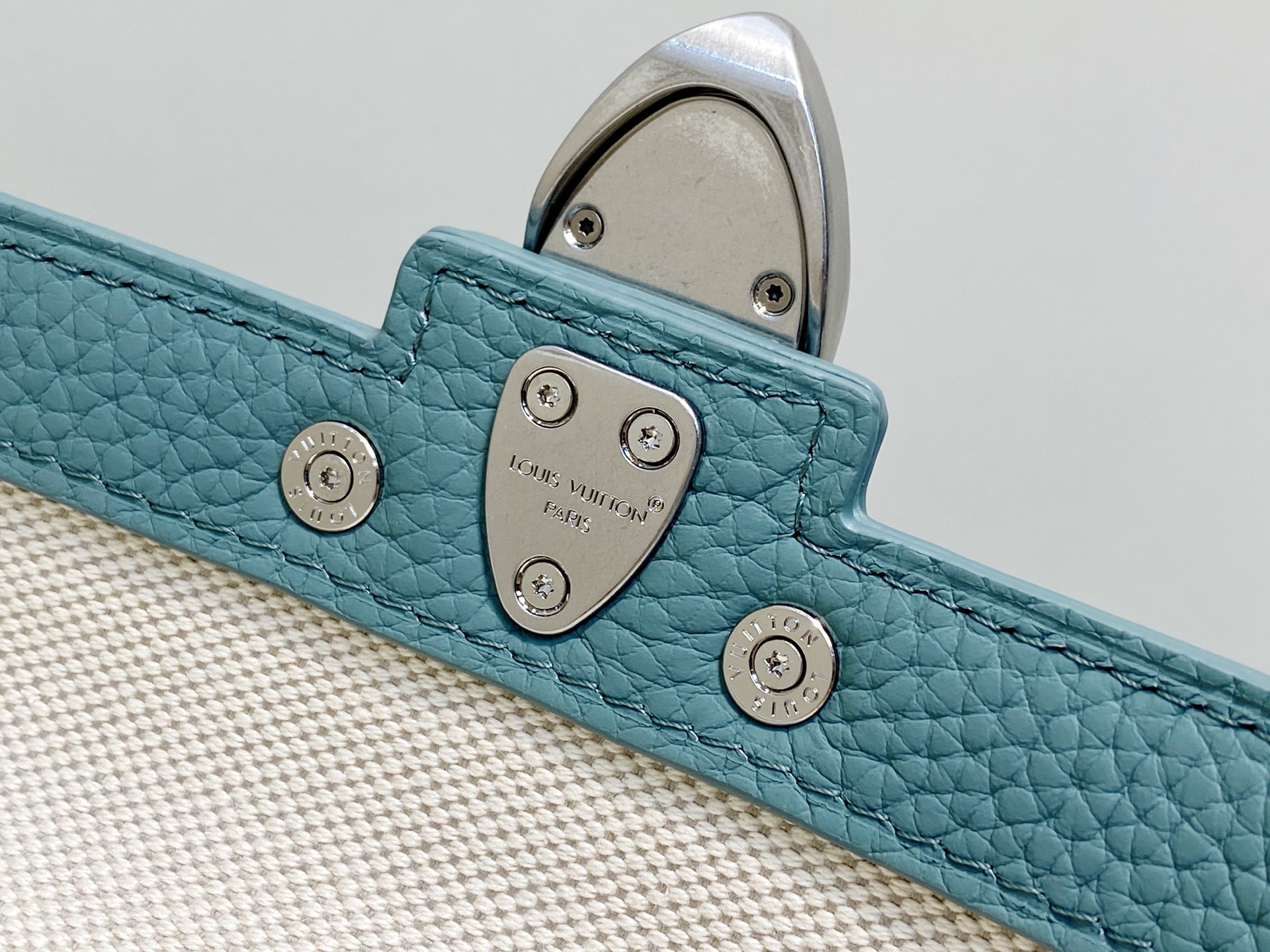 Louis Vuitton M13870 Soul Trunk JM Bag Lake Blue Leather