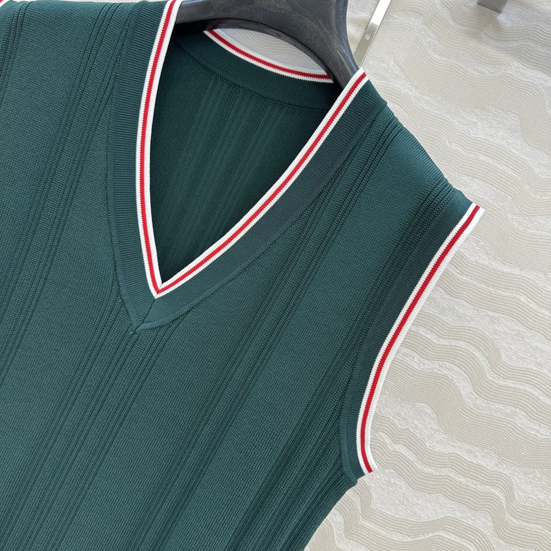 GUCCI Vest top with Web trim
