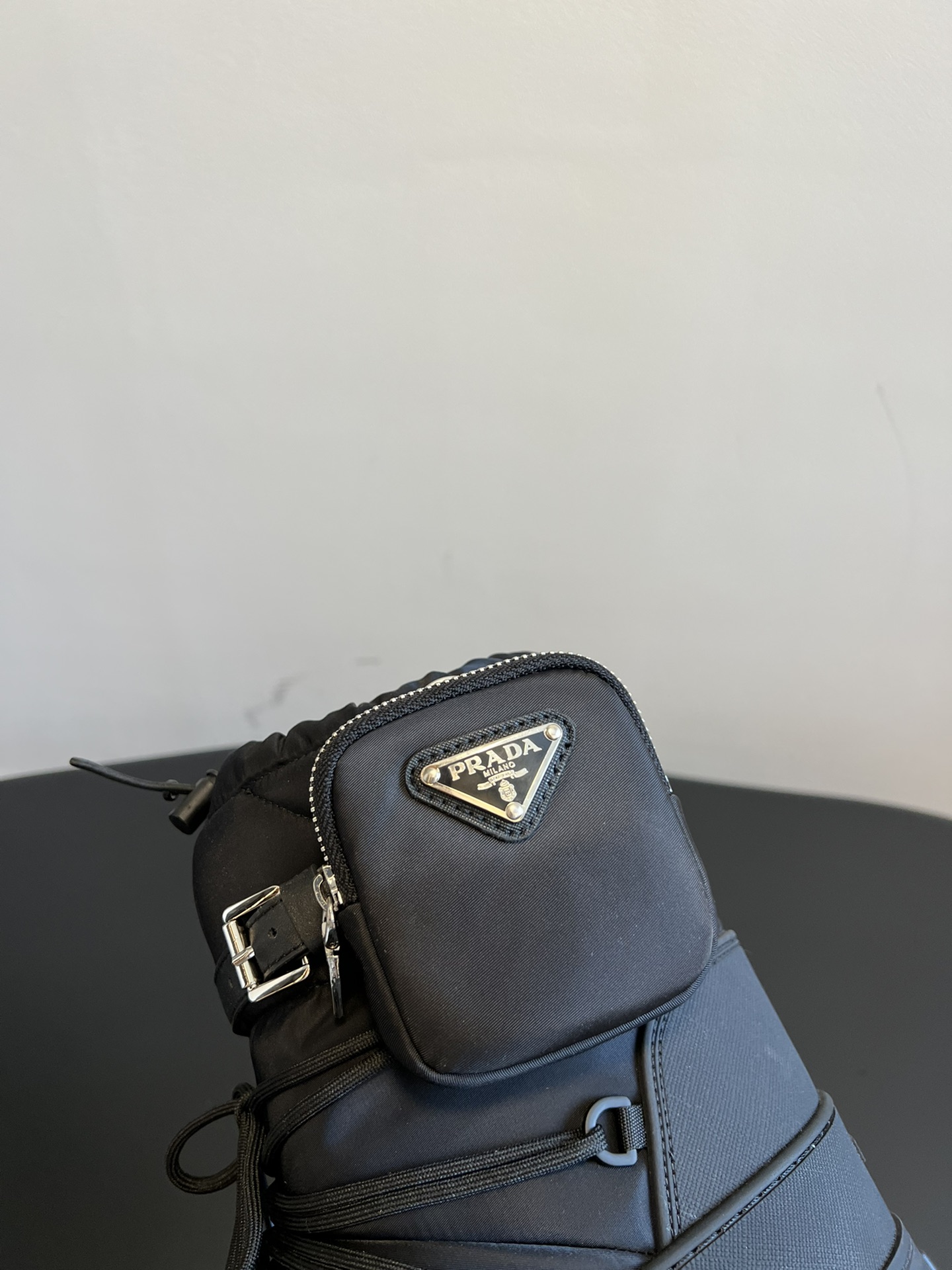 Prad down snow boots-black