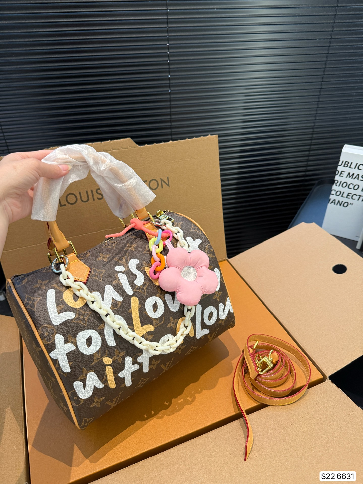 Louis Vuitton Painted Pillow Bag 25cm