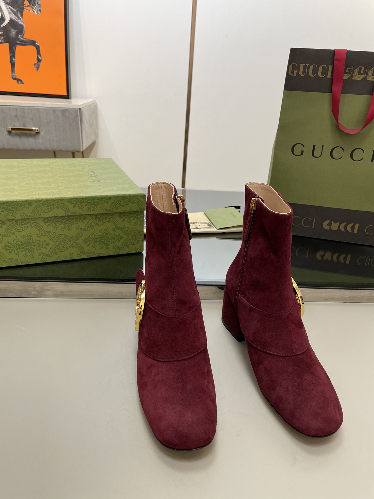 Gucci boots new