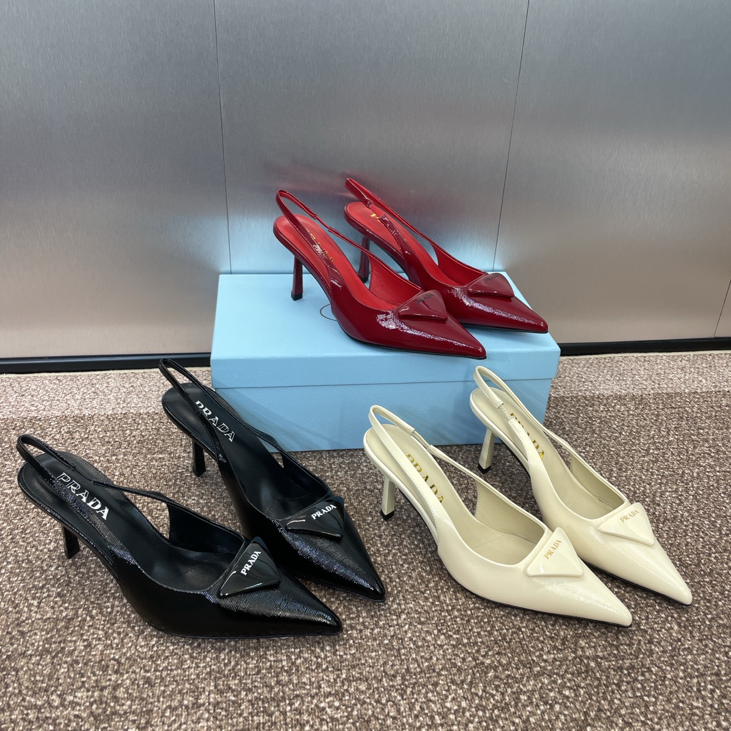 Prada Slingback Heels