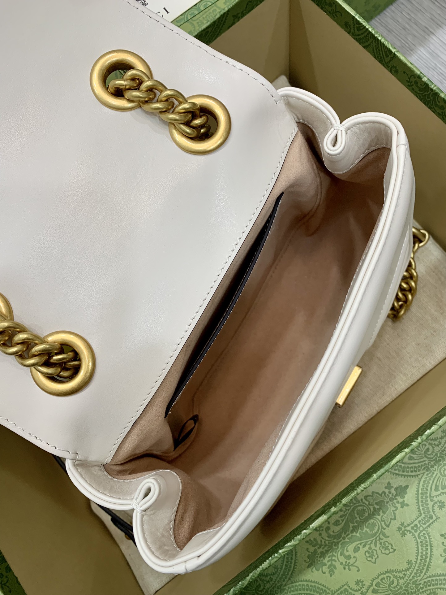 Gucci New White Mini Bag