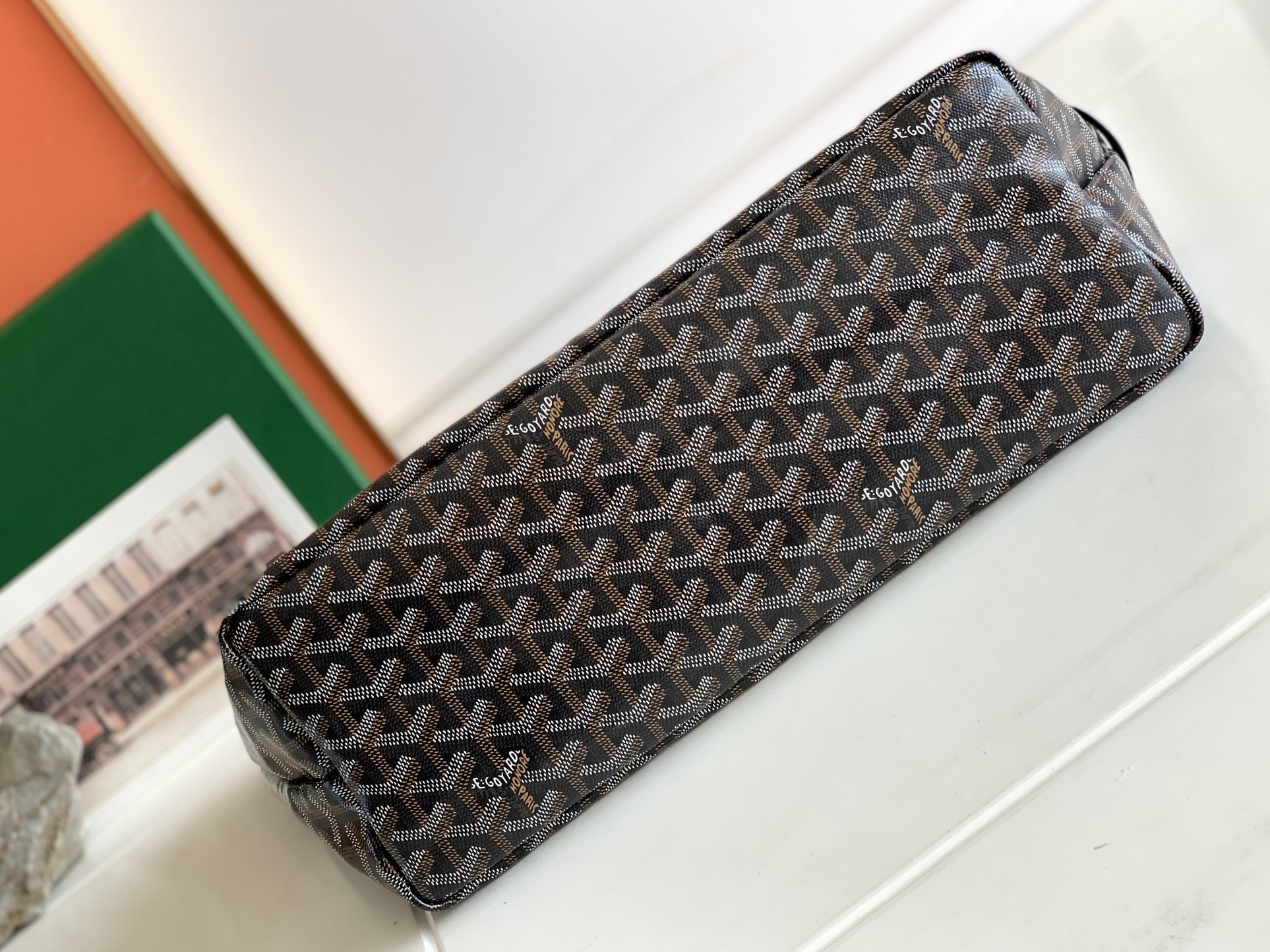 Goyard-Chien Gris Pet Carrier